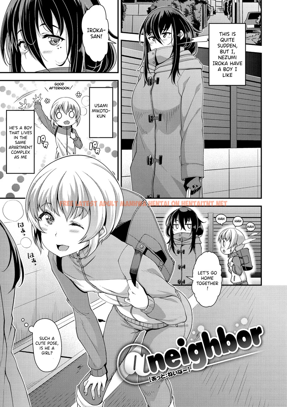 Read Hentai Image 0 in comic @neighbour - One Shot - hentaitnt.net