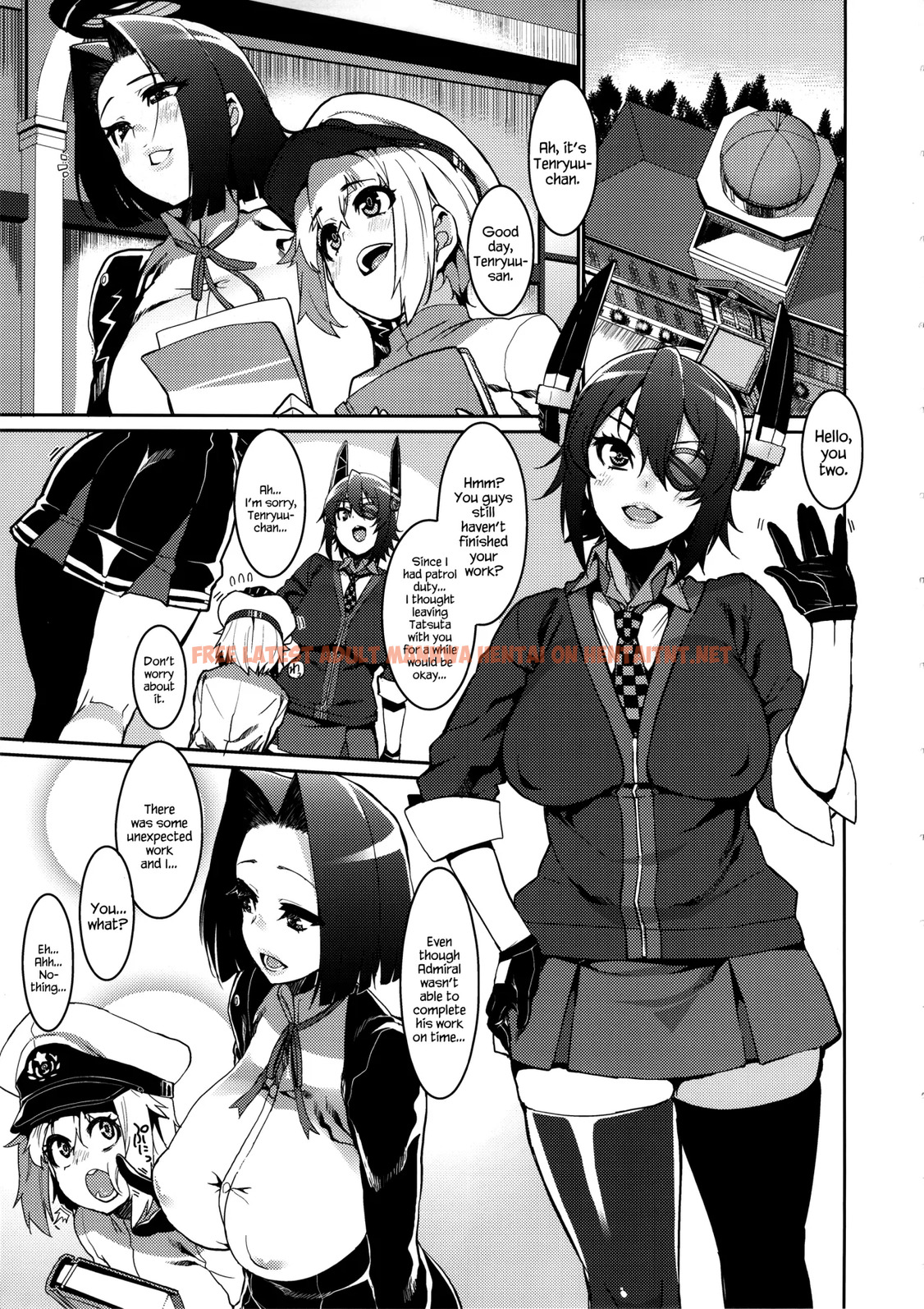 Read Hentai Image 2 in comic Chiisai Teitoku To Tatsuta To Tenryuu To - One Shot - hentaitnt.net