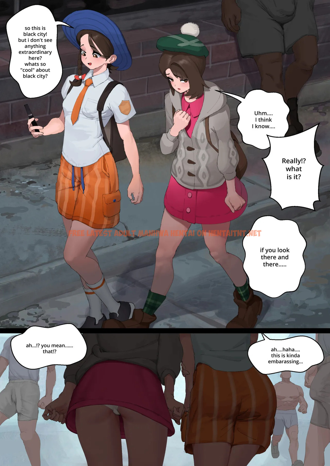 Gloria And Juliana Visit Black City - One Shot