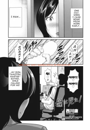 Read Hentai Image 0 in comic Haha Wa Mita! - One Shot - hentaitnt.net