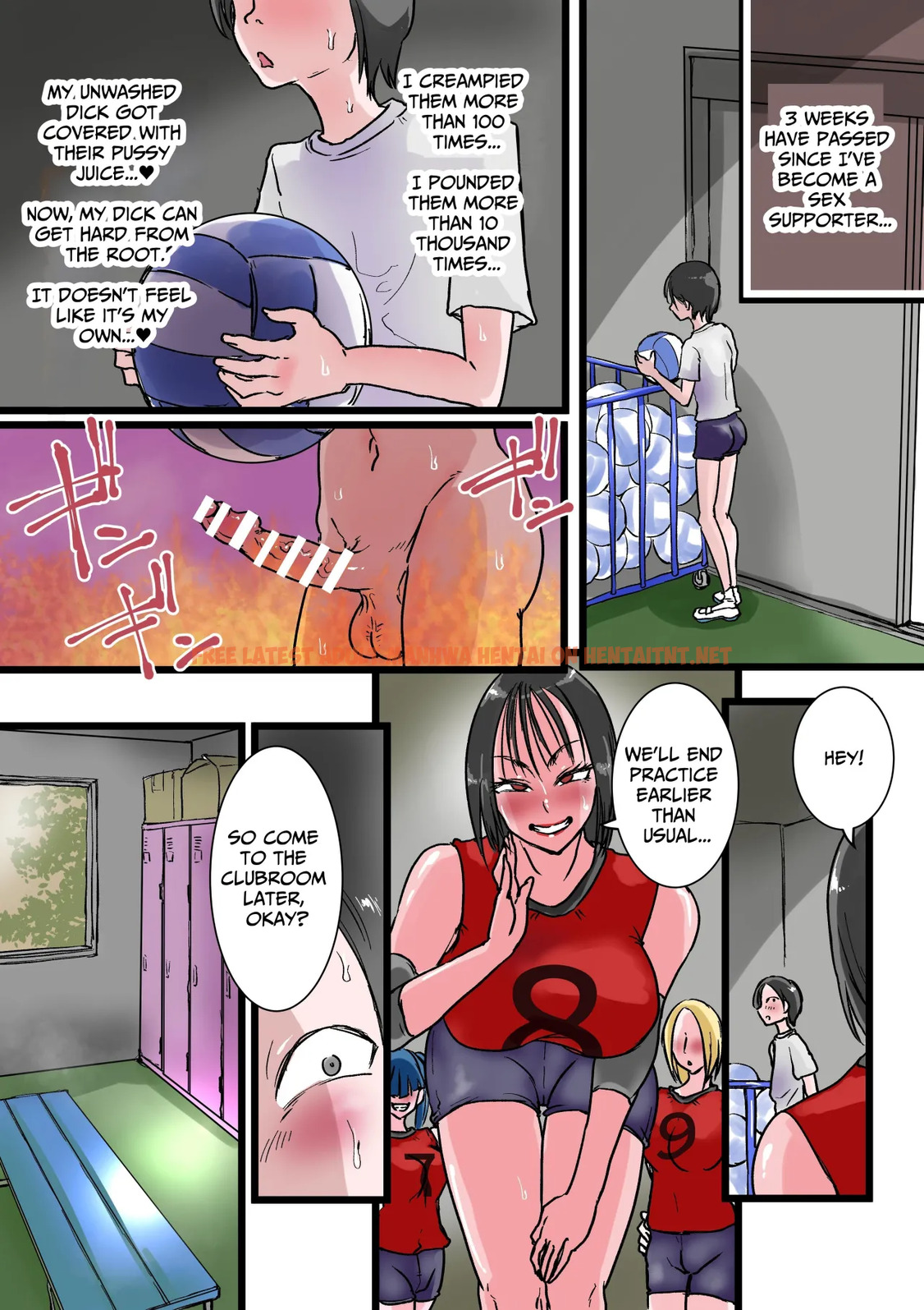 Read Hentai Image 36 in comic Harem Volley-bu Seishori Manager - One Shot - hentaitnt.net