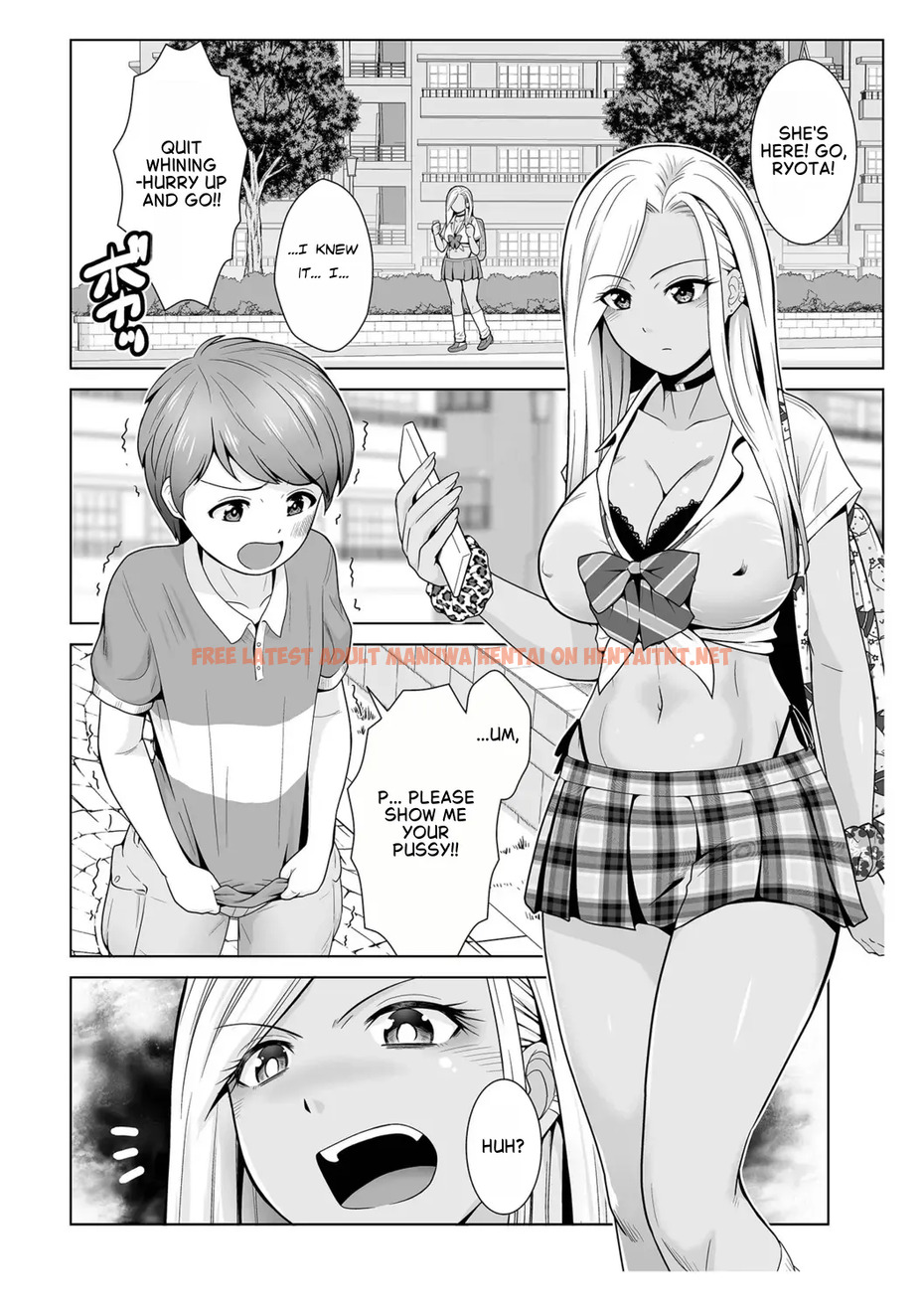 Honto Wa Yasashii Kuro Gyaru No Onesan 01 - One Shot