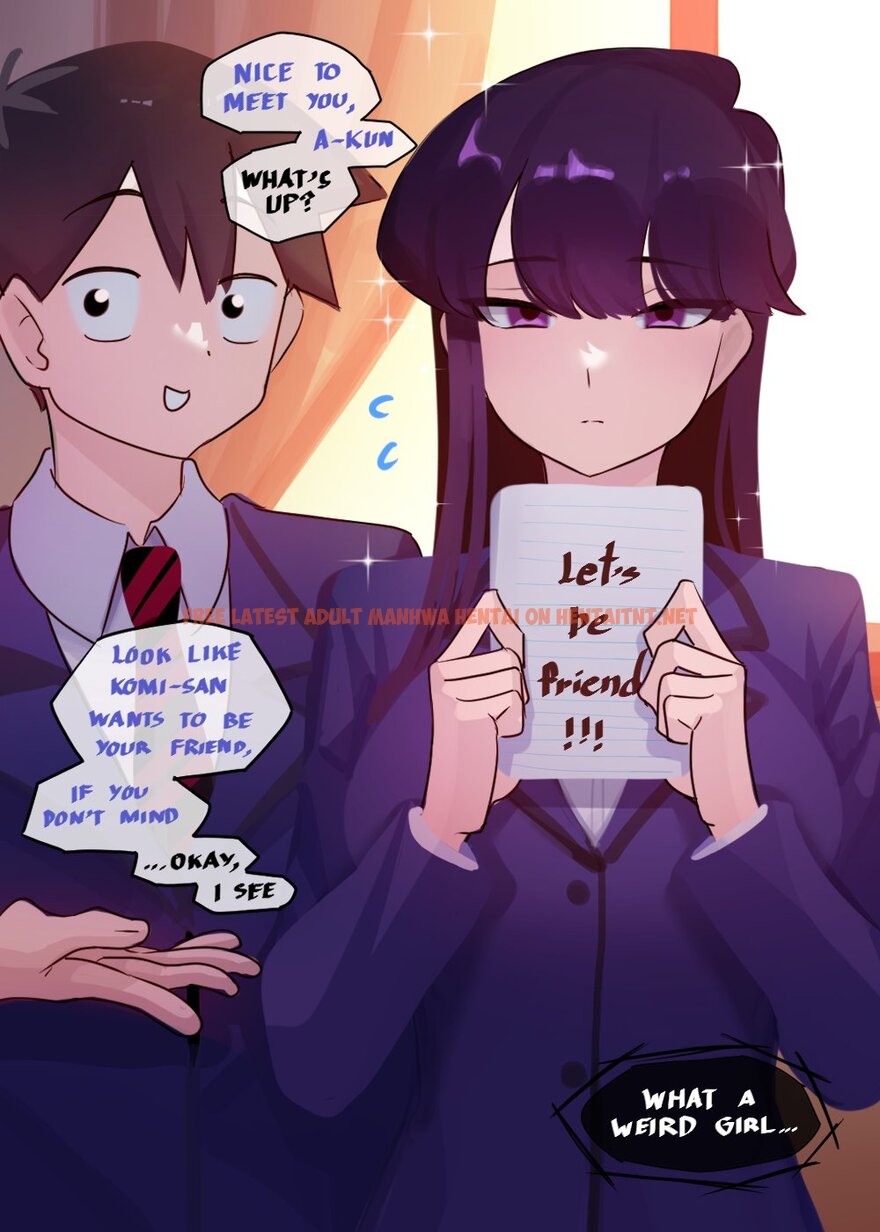 Read Hentai Image 0 in comic Komi Shouko Ntr - One Shot - hentaitnt.net