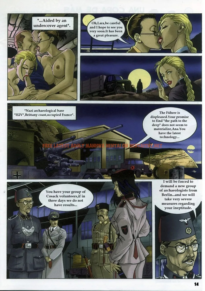 Read Hentai Image 13 in comic Lara Jones – Deep - One Shot - hentaitnt.net