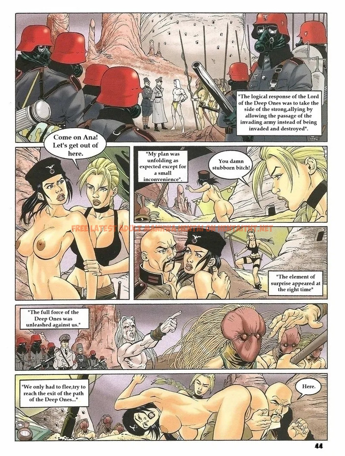 Read Hentai Image 43 in comic Lara Jones – Deep - One Shot - hentaitnt.net