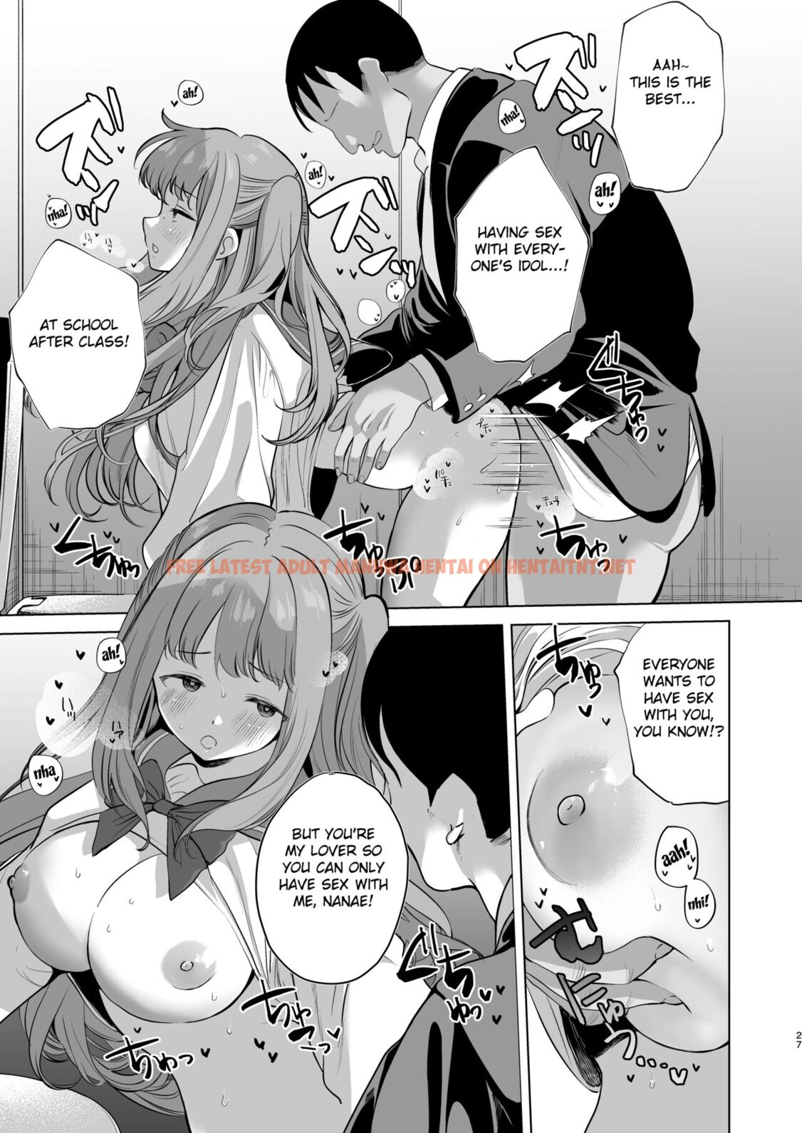 Read Hentai Image 24 in comic Love Love Saimin Jk Idol Nama Honban - One Shot - hentaitnt.net