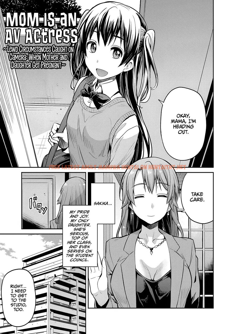 Mama Wa Av Joyuu Kamera Ga Toraeta Inran Jijou Haha To Musume Ga Haramu Toki - One Shot
