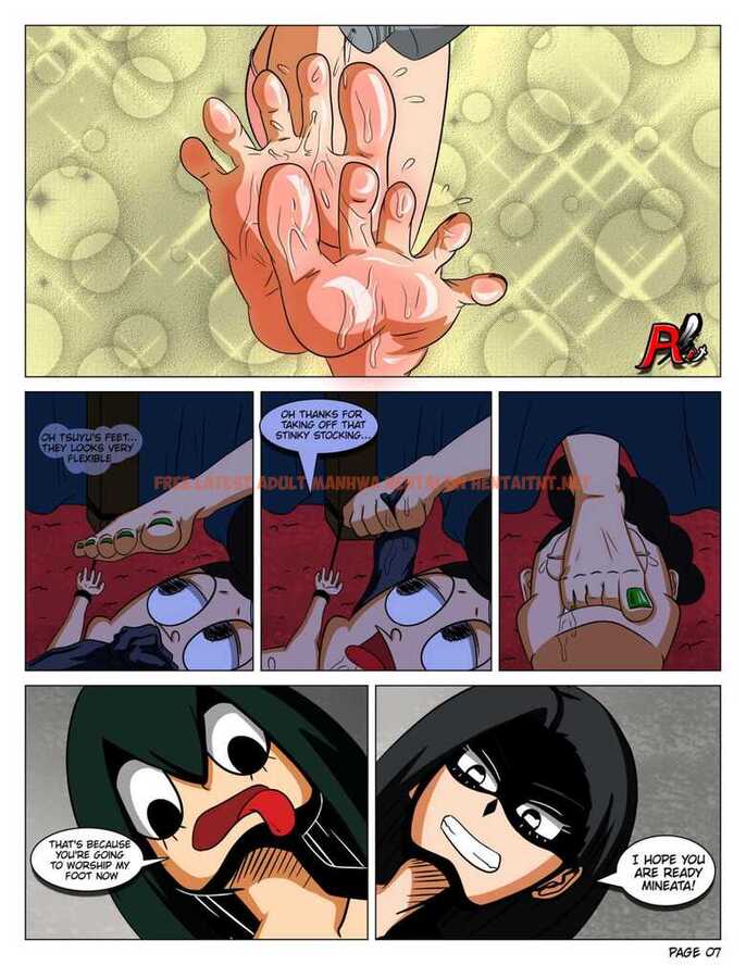 Read Hentai Image 8 in comic My Foot Academia – Mineta’s Sweet Torture - One Shot - hentaitnt.net