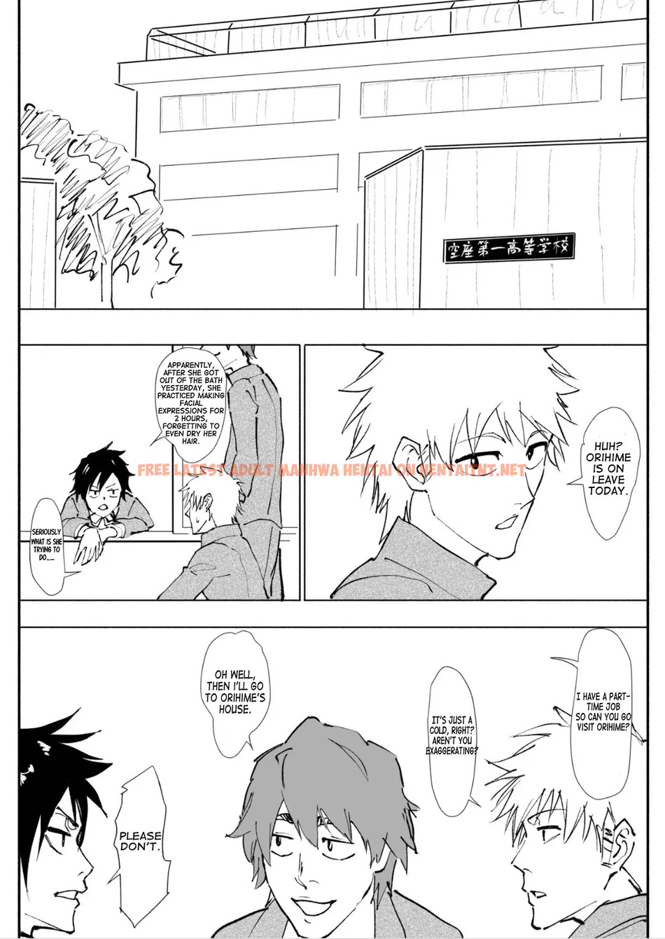 Orihime Lewd Manga - One Shot