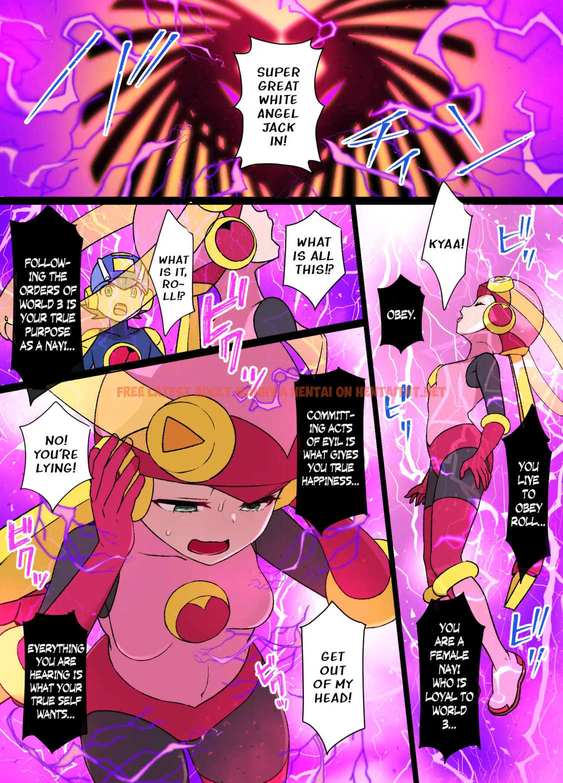 Rockman.exe Akuochi Roll And Sakurai Mayl Manga - One Shot