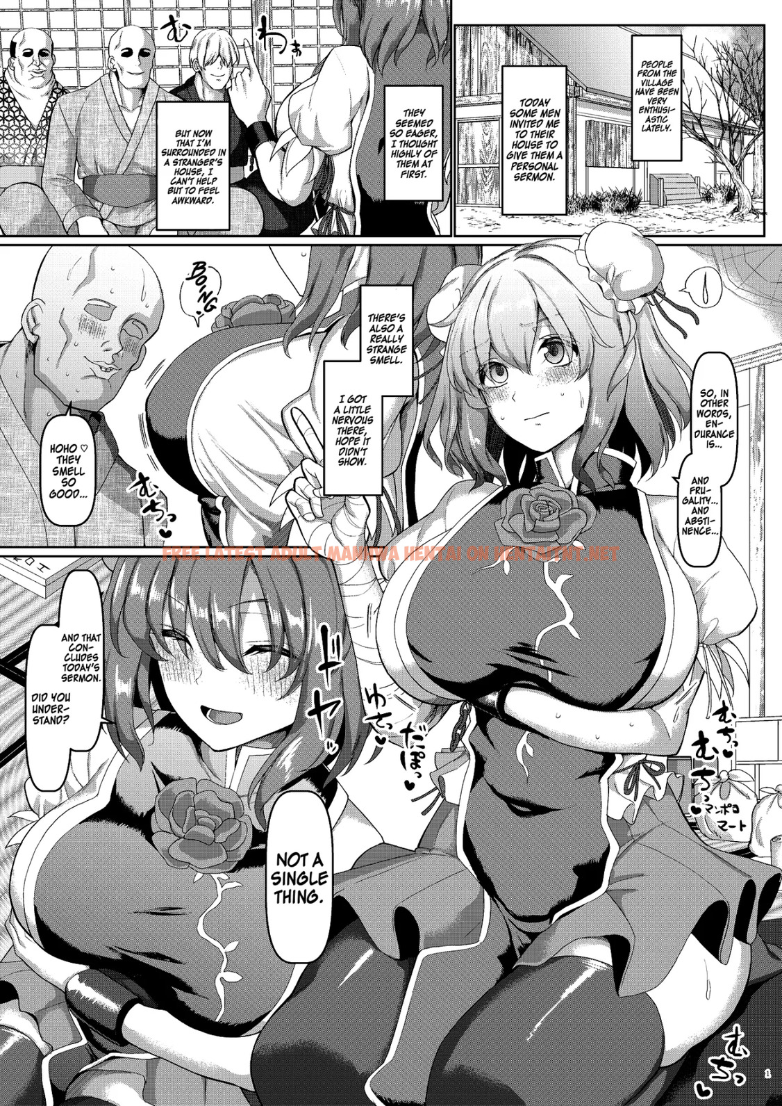 Read Hentai Image 1 in comic Saimin Sennin No Shuudan Sekuhara Gaman Shugyou - One Shot - hentaitnt.net