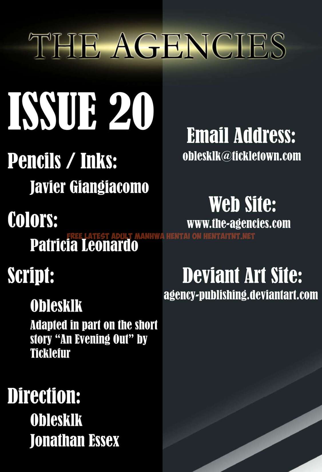 Read Hentai Image 1 in comic The Agencies 20 - One Shot - hentaitnt.net