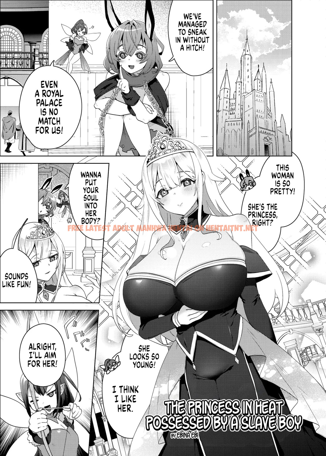 The Princess In Heat Possessed By A Slave Boy - One Shot