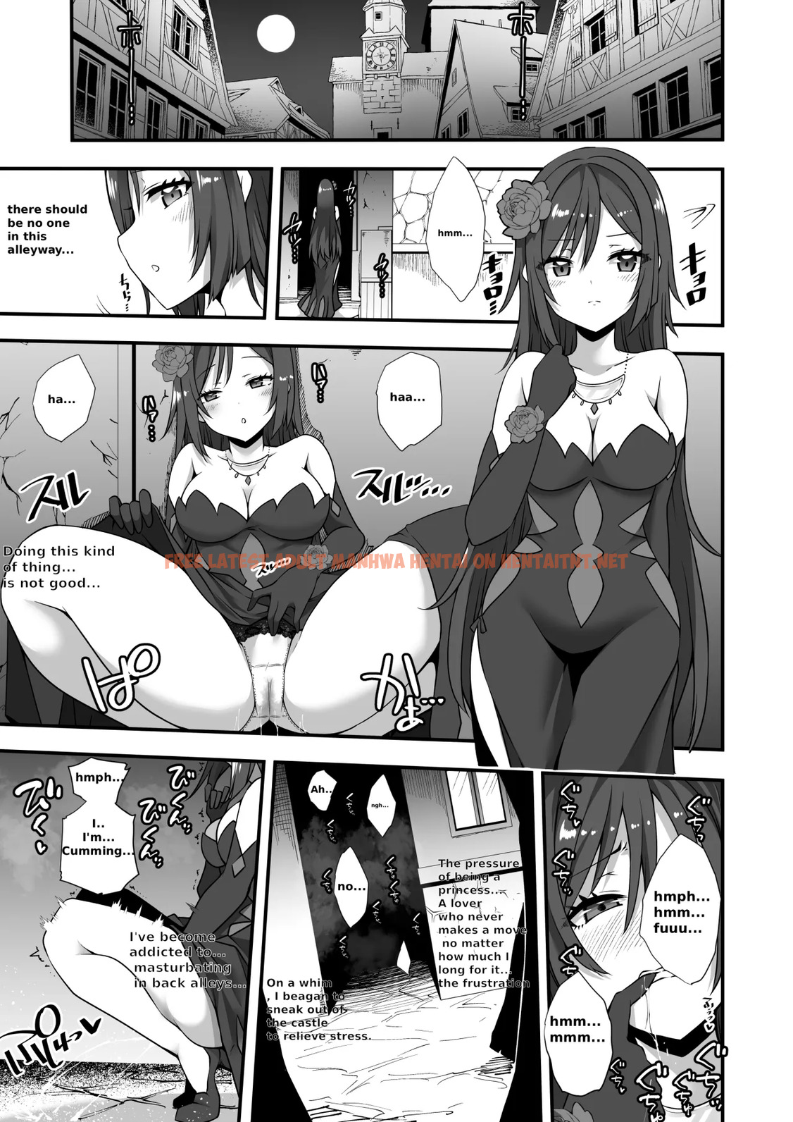 Tsuki No Miko Ga Yonaka Ni Shiro O Nukedashi Midareru Manga - One Shot