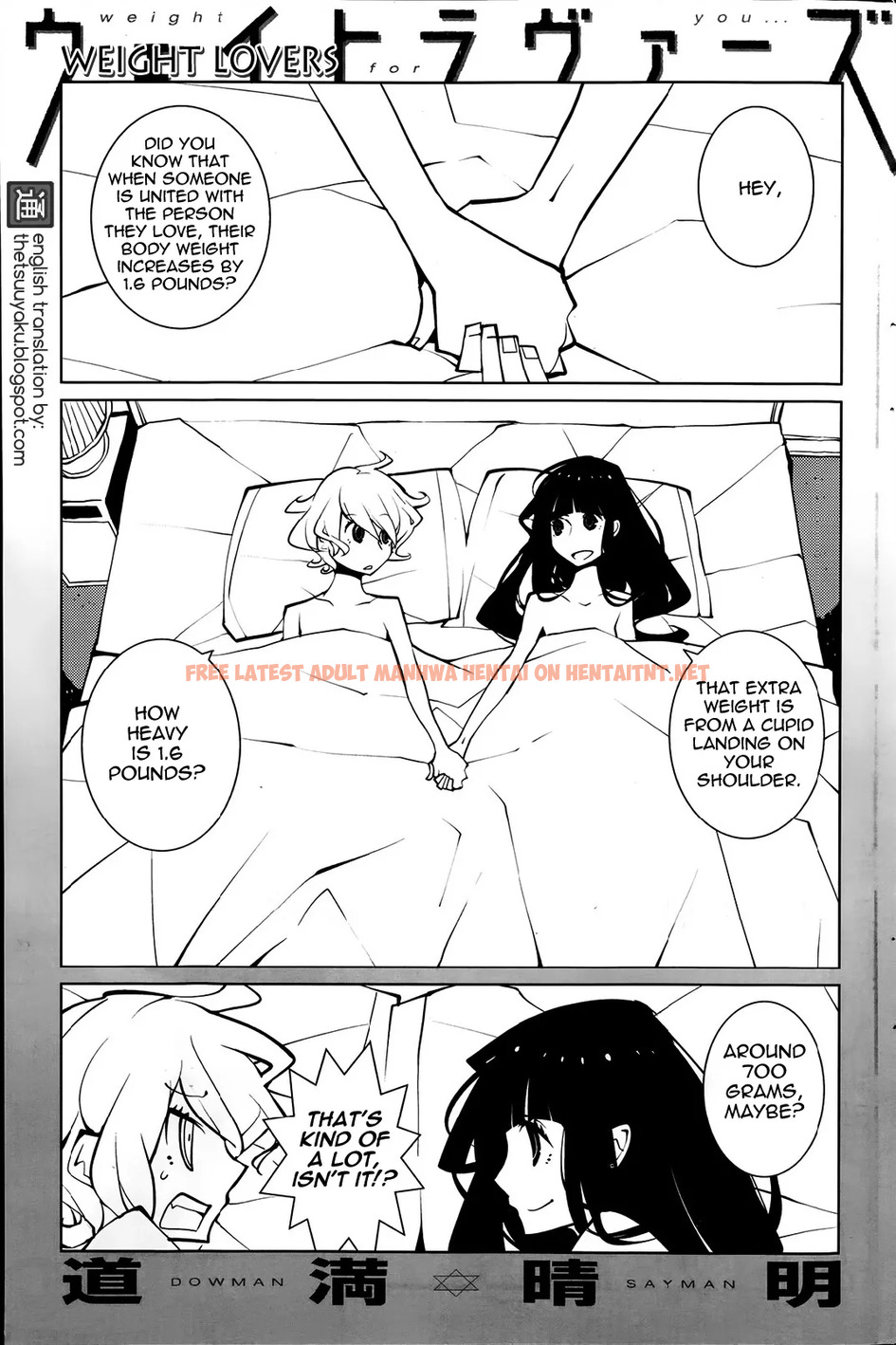 Read Hentai Image 0 in comic Weight Lovers - One Shot - hentaitnt.net