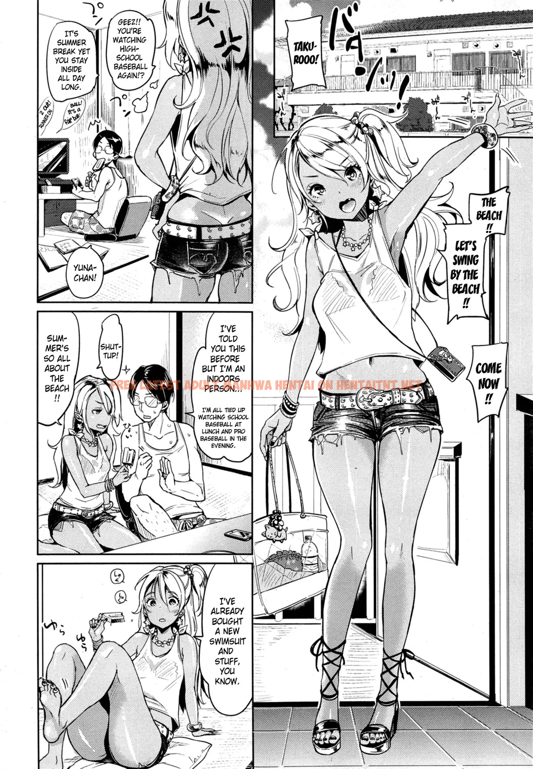 Read Hentai Image 1 in comic Yuna In The Beach - One Shot - hentaitnt.net