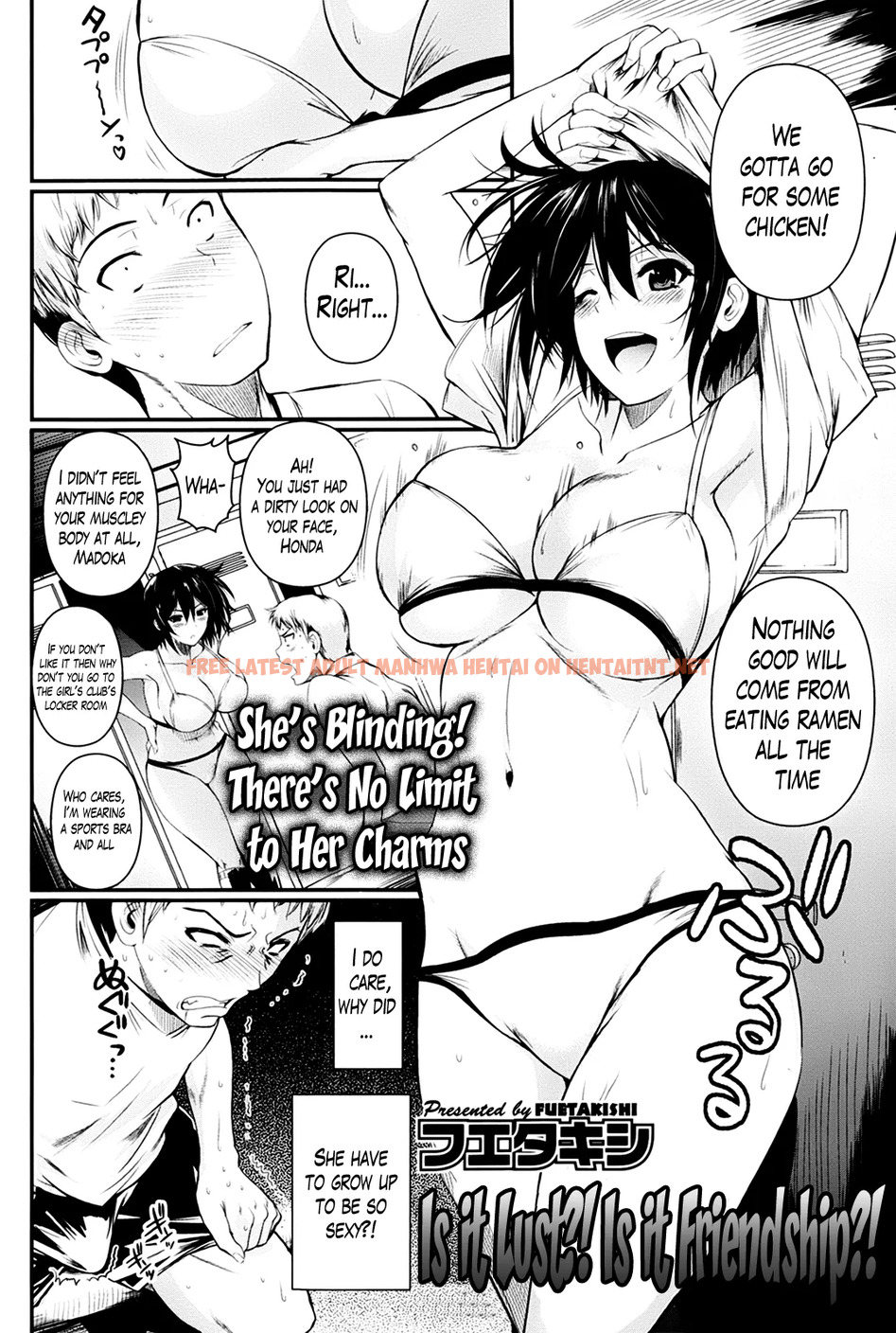 Read Hentai Image 1 in comic Yuujou Ka Yokujou ka!? - One Shot - hentaitnt.net