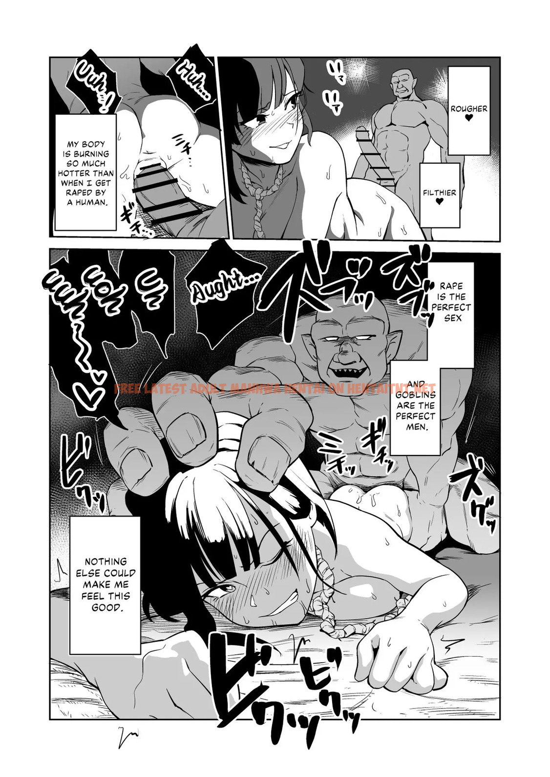 Read Hentai Image 28 in comic Zako-kan Nerai No Do-M Onna Kishi Ga Hontou Ni Goblin Dorei Ni Sareru Hanashi Zenpen - One Shot - hentaitnt.net