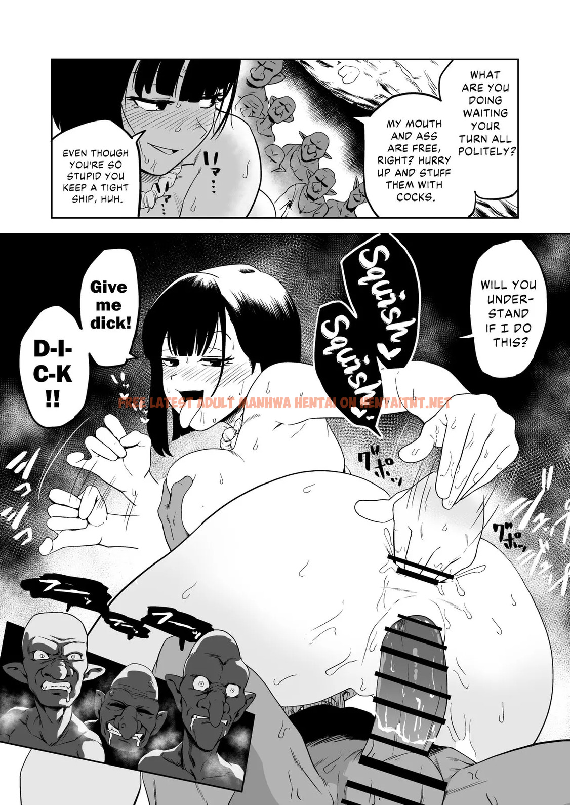 Read Hentai Image 36 in comic Zako-kan Nerai No Do-M Onna Kishi Ga Hontou Ni Goblin Dorei Ni Sareru Hanashi Zenpen - One Shot - hentaitnt.net