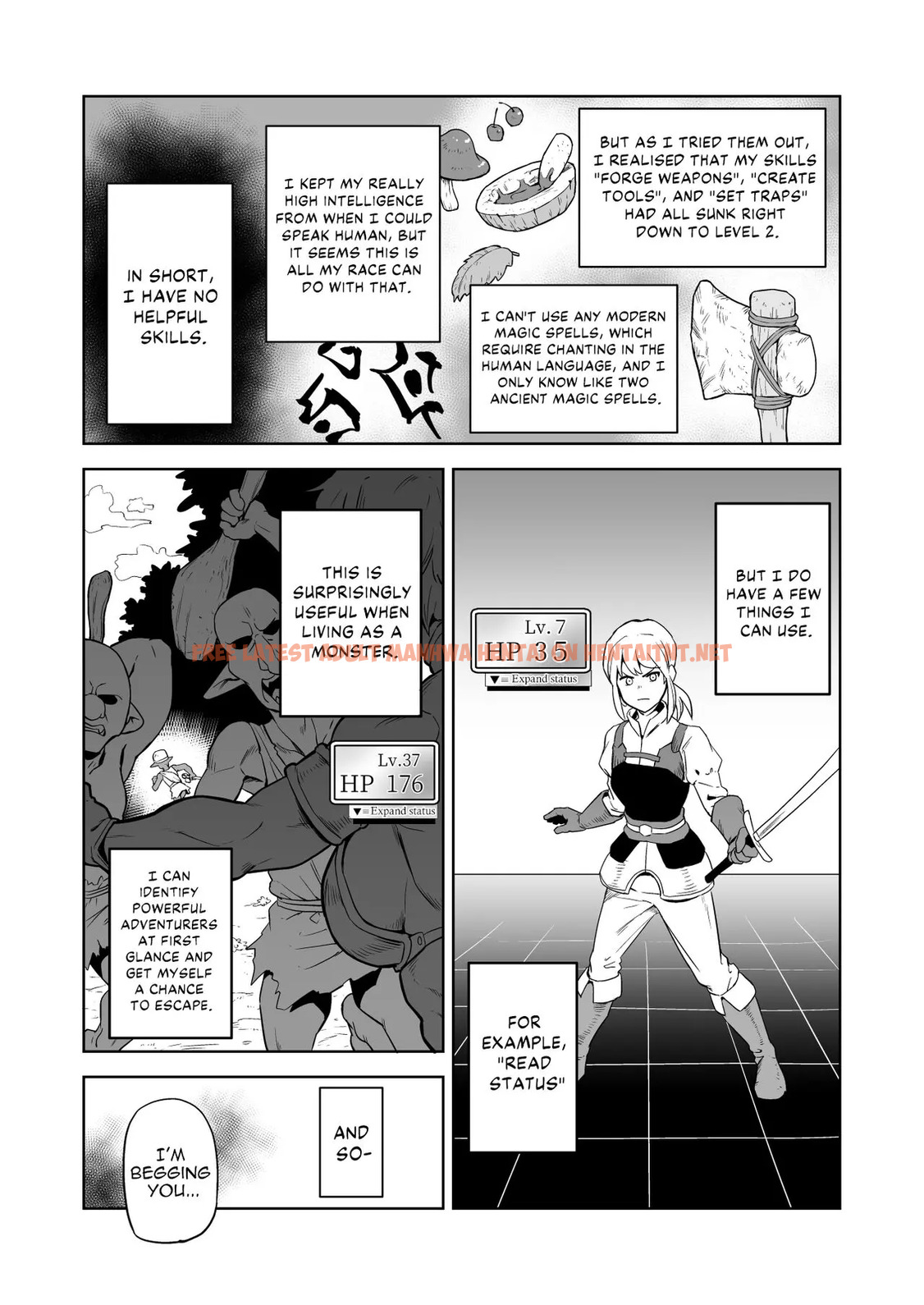 Read Hentai Image 4 in comic Zako-kan Nerai No Do-M Onna Kishi Ga Hontou Ni Goblin Dorei Ni Sareru Hanashi Zenpen - One Shot - hentaitnt.net